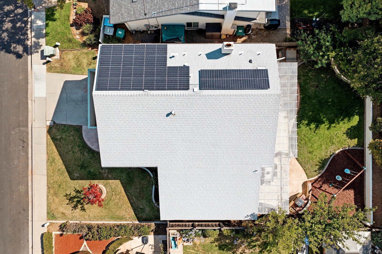 17490 Hada Drive aerial view