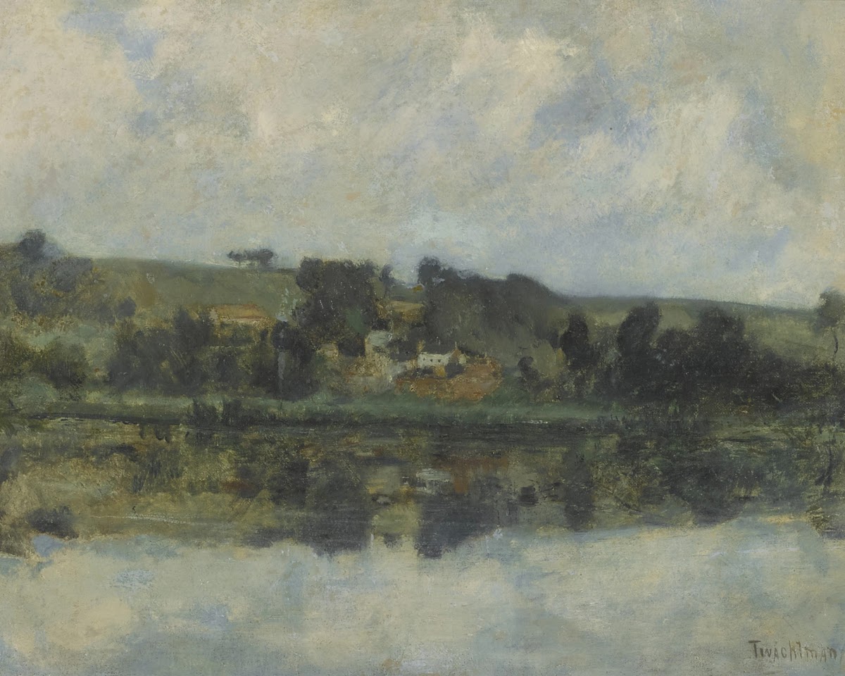 French River Scene circa 1884