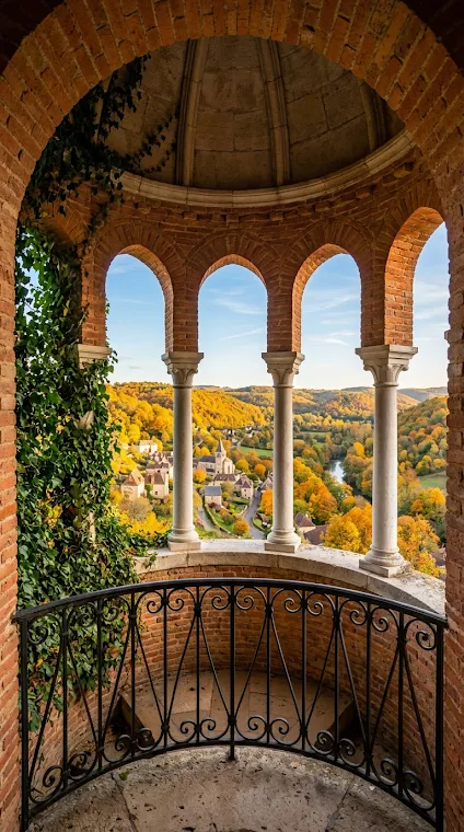 Autumn Archway Vista