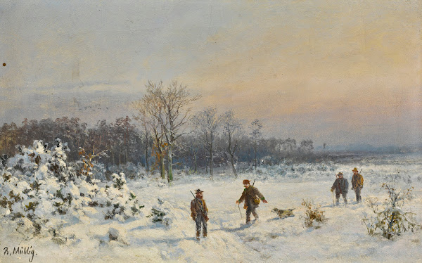 Hunters In The Snow