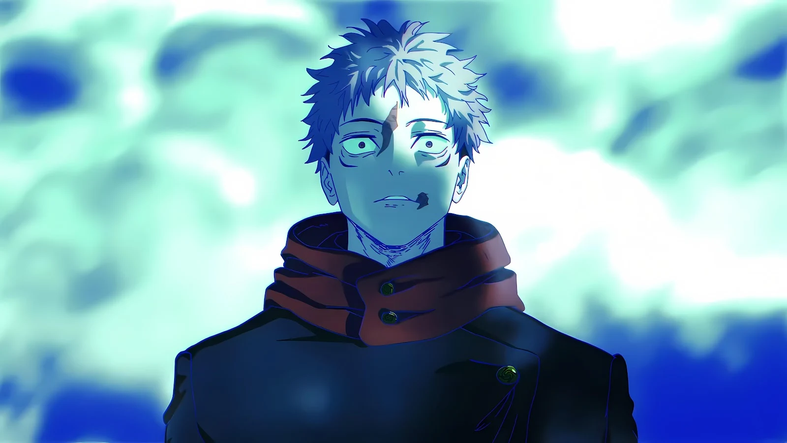 Yuji Itadori From Jujutsu Kaisen 8K Desktop Wallpaper