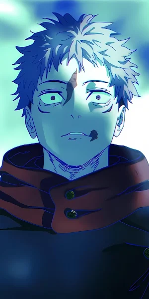 Yuji Itadori From Jujutsu Kaisen 8K Wallpaper Background