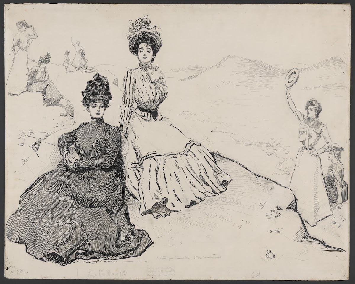 Picturesque America anywhere in the mountains 1900