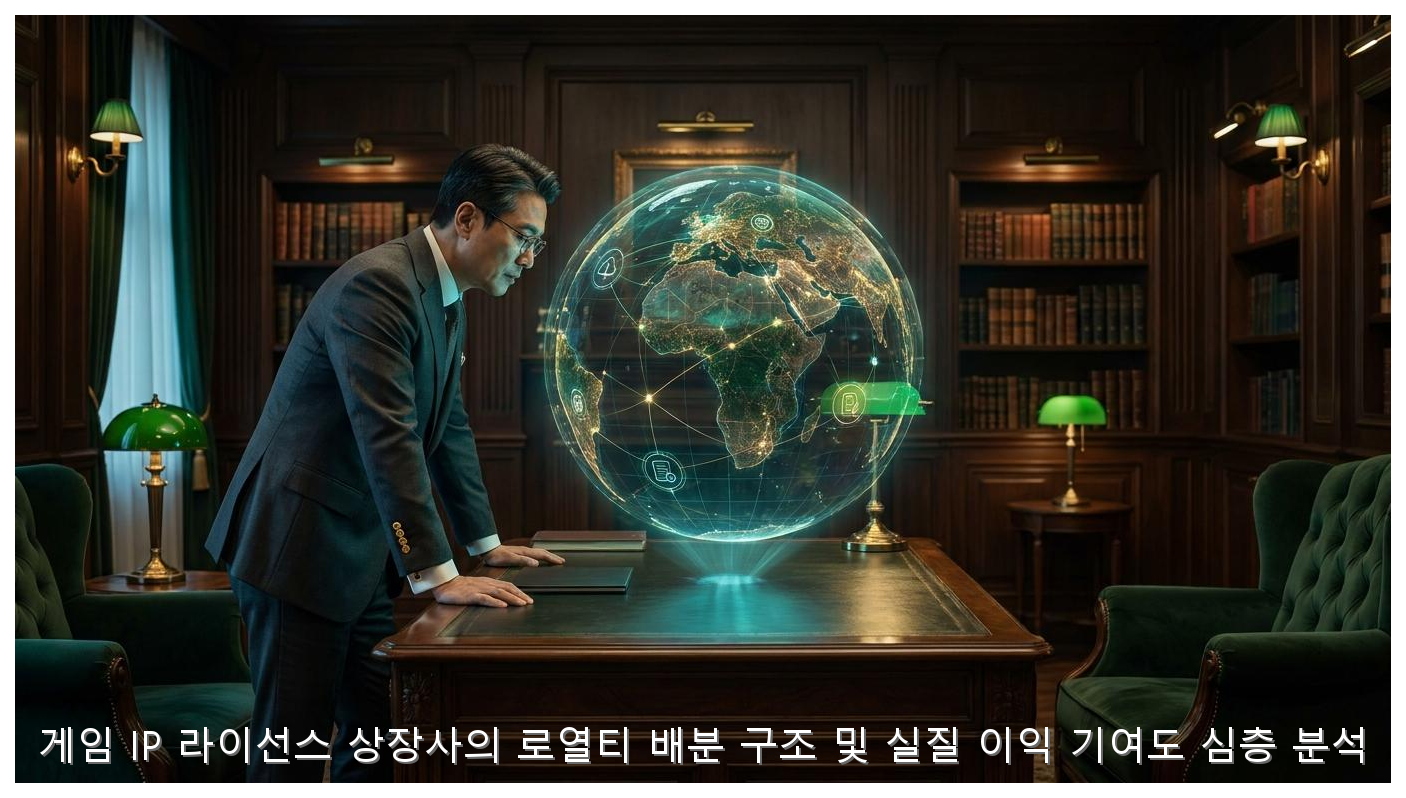 게임 IP 라이선스 상장사의 로열티 배분 구조 및 실질 이익 기여도 심층 분석 핵심 안내 및 분석 인포그래픽 (5)