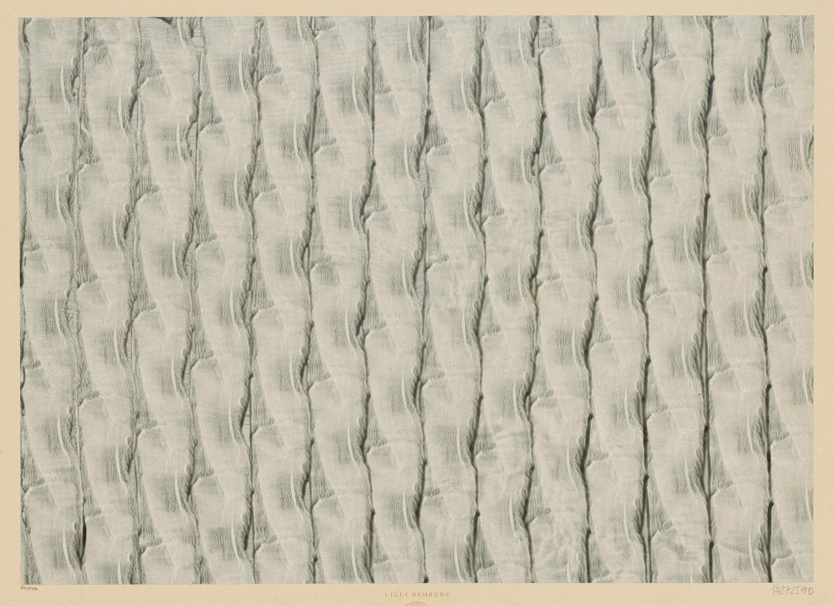 Kleisterpapier Streifen 1900