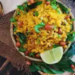 Kanda Pohe - Maharashtrian dish at Purnabramha
