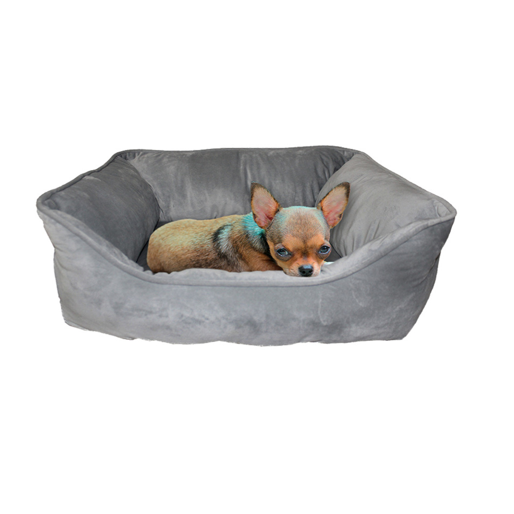 Cama chica de poliéster para mascotas Pileso Pet™ color gris