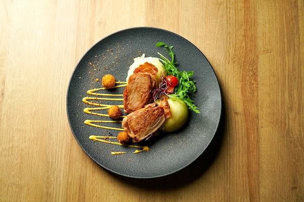 Une assiette de La Table de Ben.
