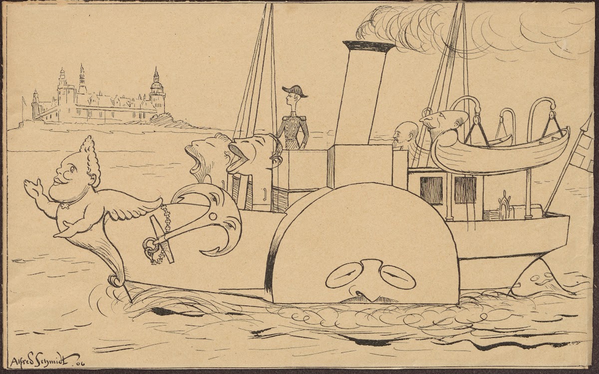 The new royal ship 1906
