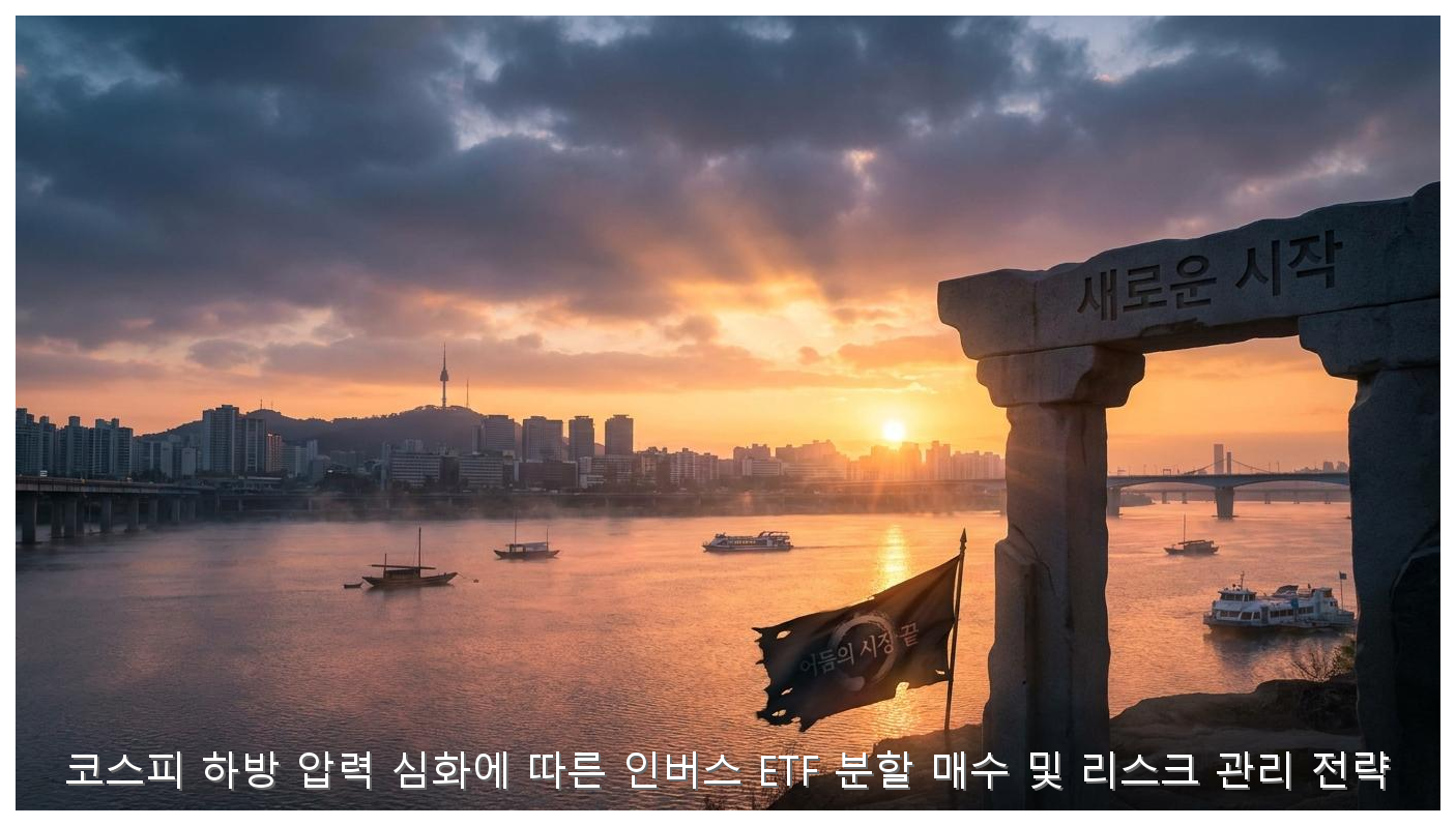 코스피 하방 압력 심화에 따른 인버스 ETF 분할 매수 및 리스크 관리 전략 핵심 안내 및 분석 인포그래픽 (8)
