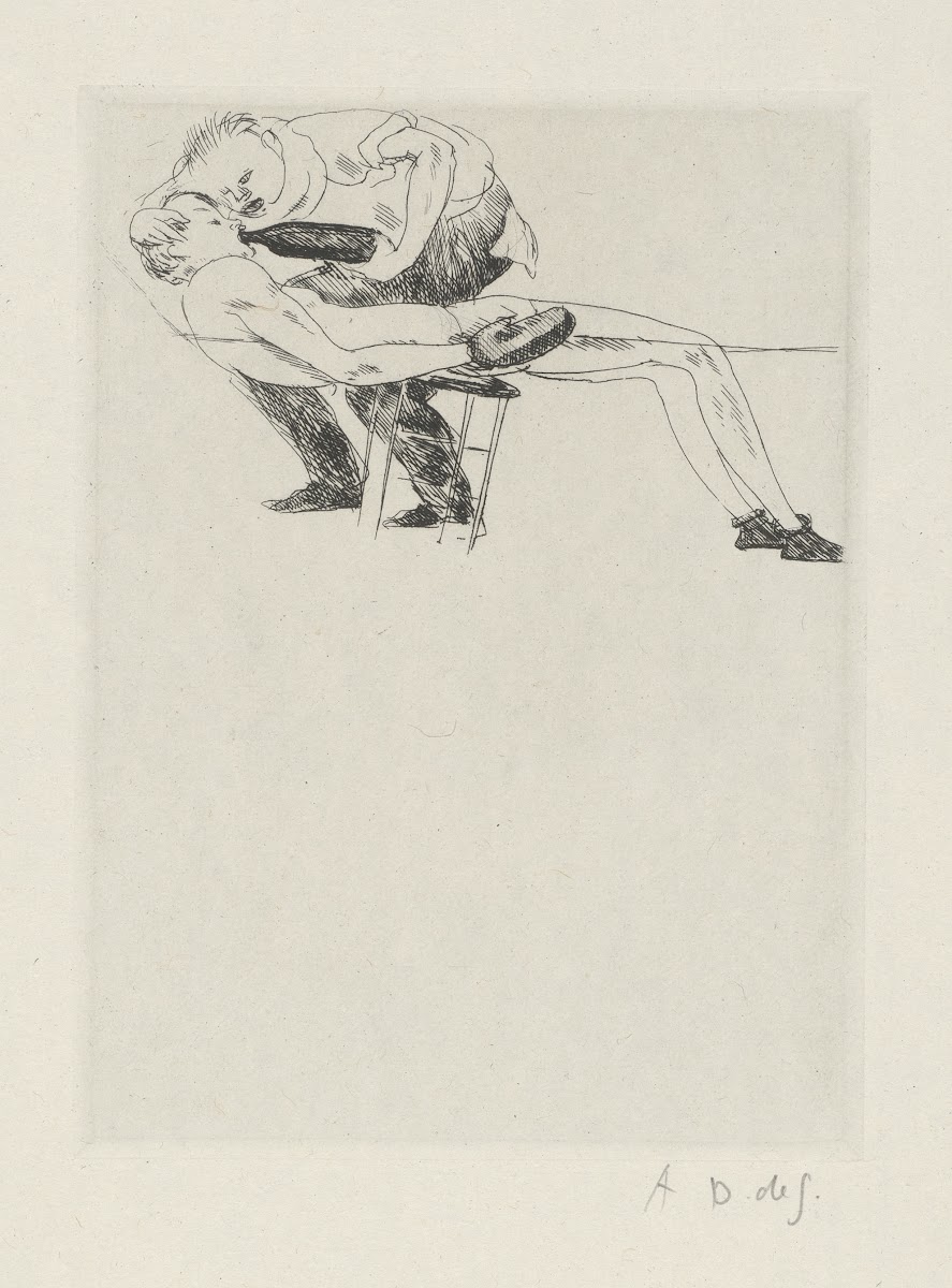 Tableau de la boxe illustré de 29 gravures à leau forte pl 44 1923