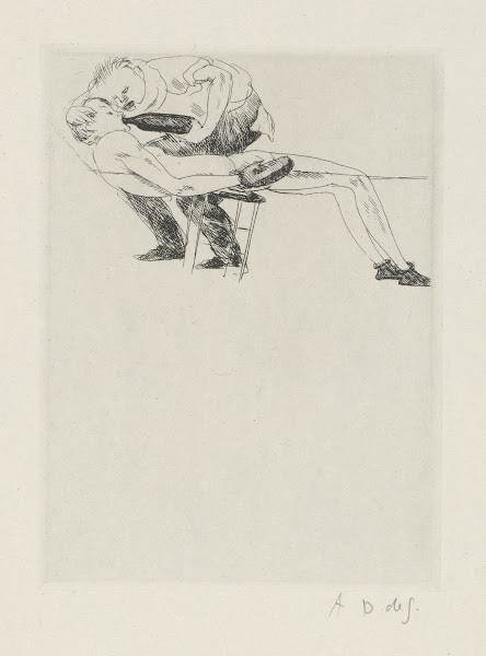 Tableau de la boxe illustré de 29 gravures à leau forte pl 44 1923