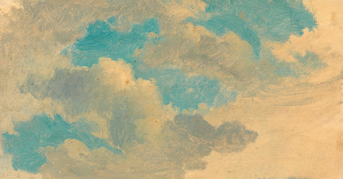 Wolkenstudie ca 18301840