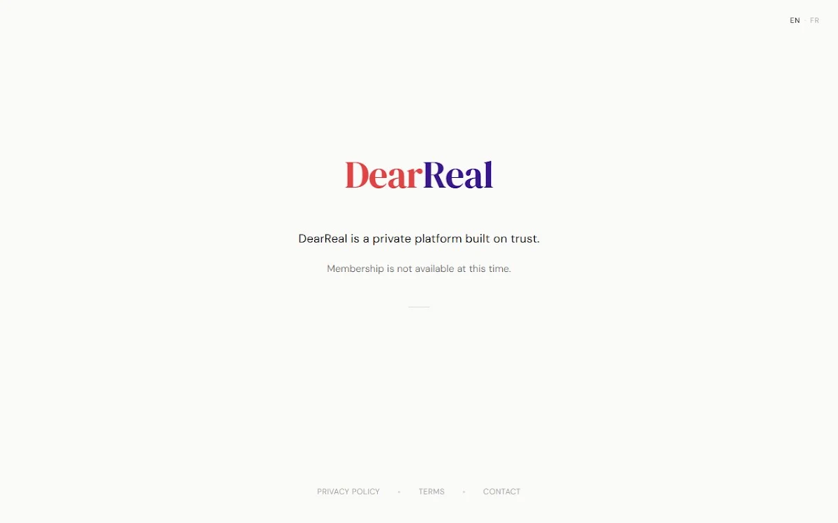 Captura de DearReal