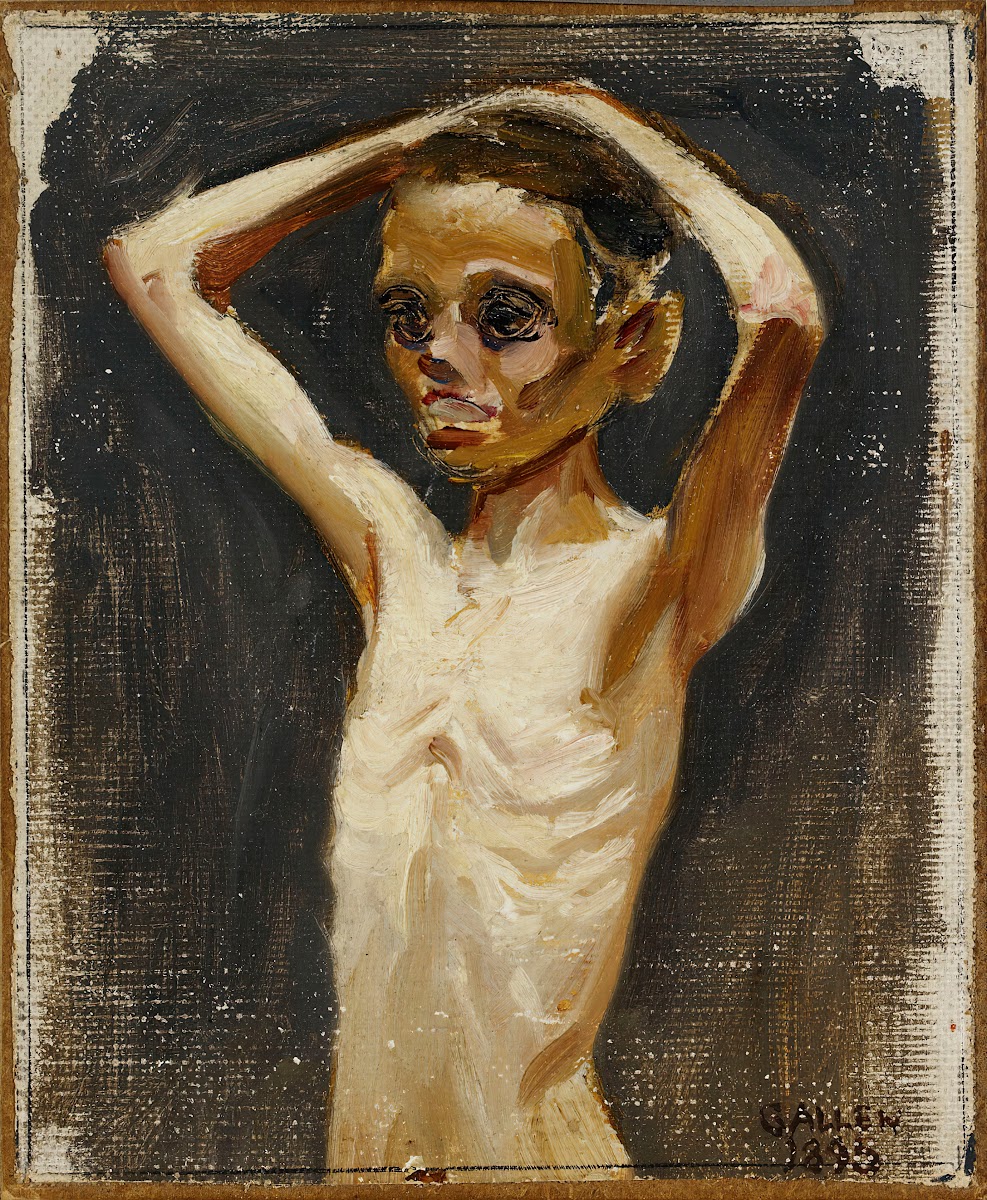 Girl from the Jaskala Croft 1895