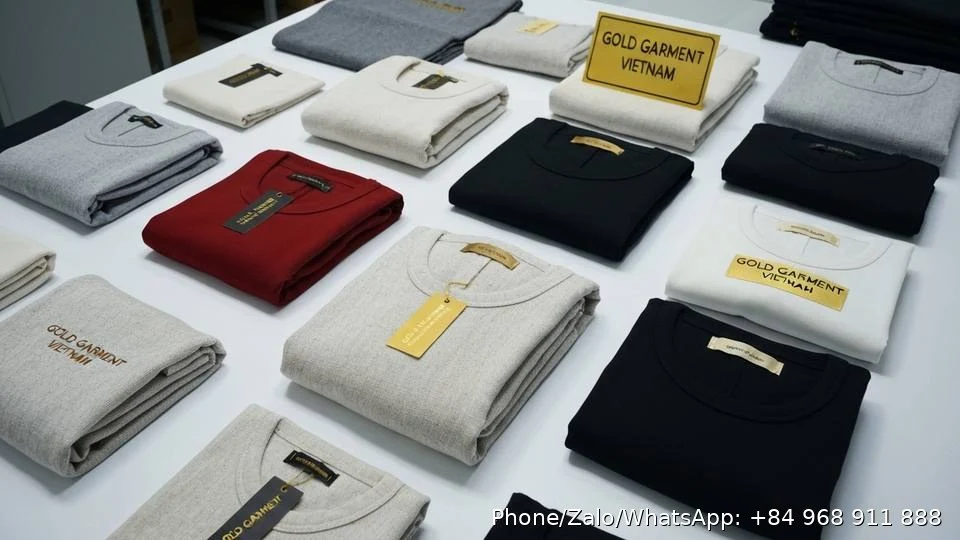 Small Batch Clothing Manufacturers - Gold Garment Vietnam
