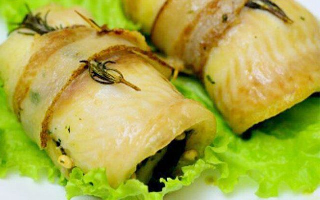 Cá Phi Lê Nhồi Rau Củ Nướng