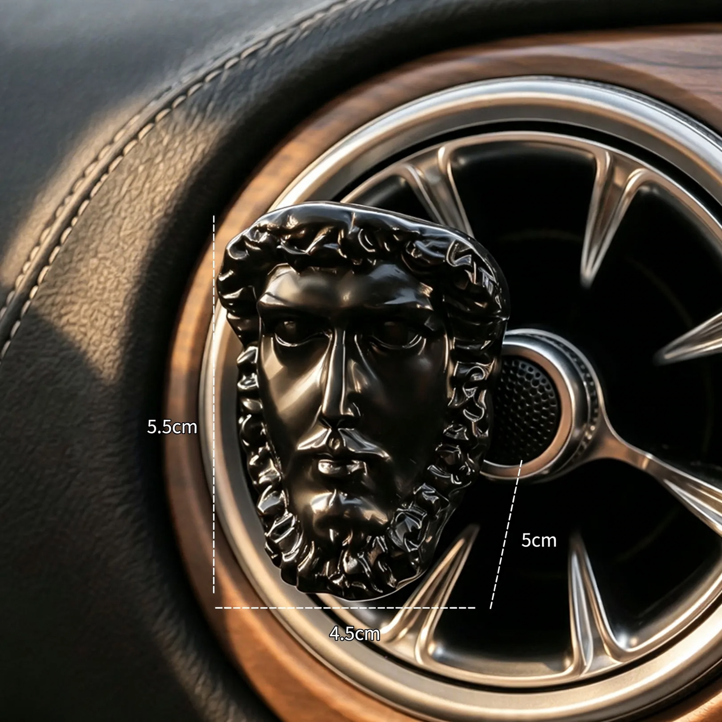 Car Hanging Scent Dispenser with Antique Figure