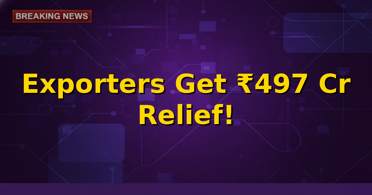 Indian flag on a shipping container, representing government support for exporters amidst global trade challenges and Red Sea disruptions.