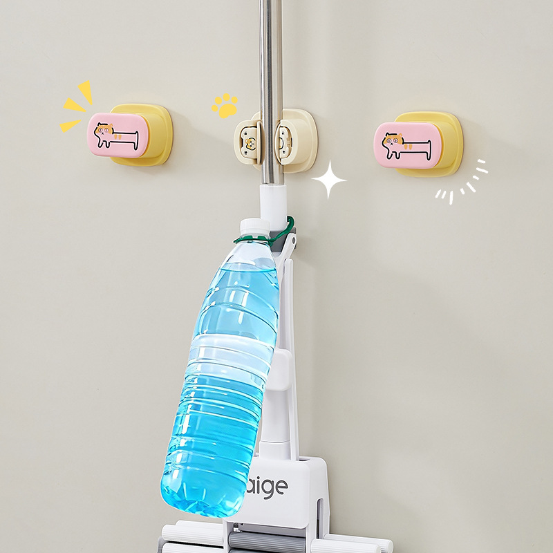 Suction cup top hook for wall mounting, without drilling
