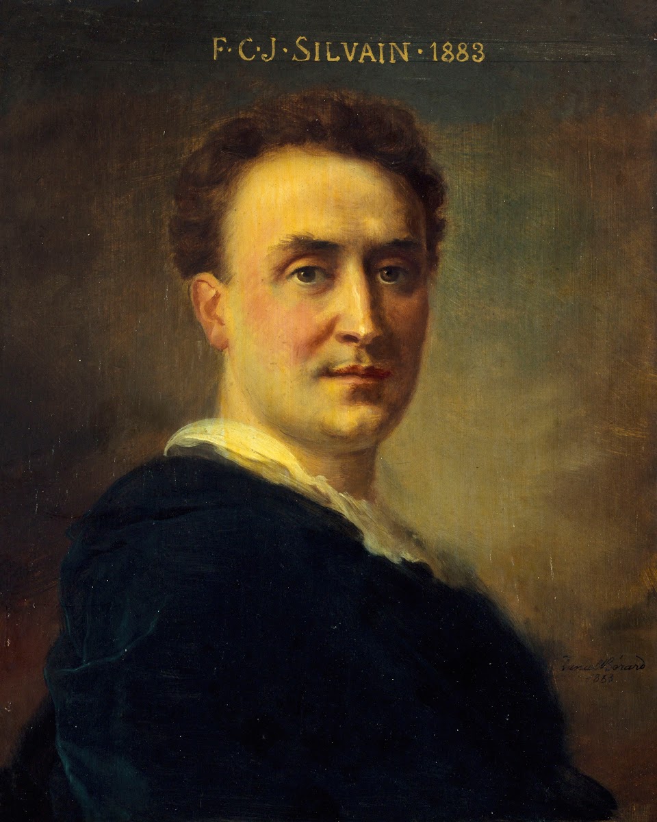 Portrait dEugène Silvain 1851 1930 sociétaire de la Comédie française 1883
