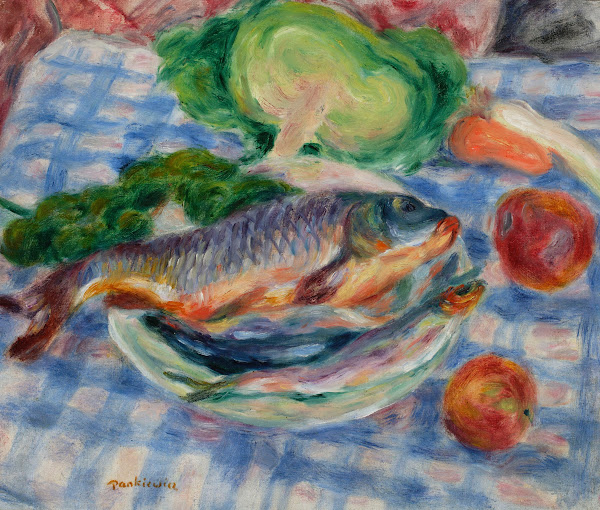 Still life  Carp 1921