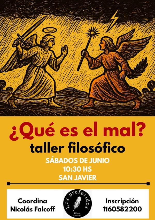 Qué es el mal? taller filosófico