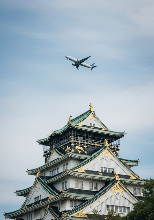 Castle and Airplane