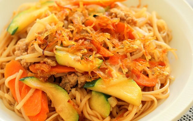 Phở Xào Thịt Băm