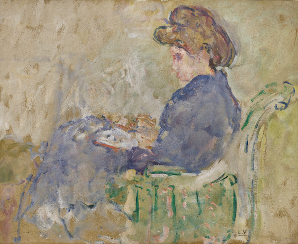 Femme assise de profil Suzanne circa 1903