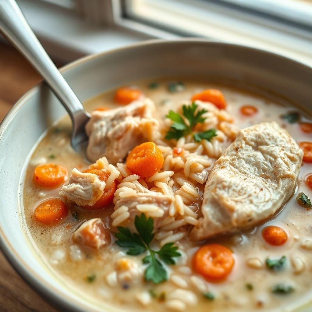 Creamy Chicken and Wild Rice Soup Recipe for Dinner – Easy One-Pot Comfort