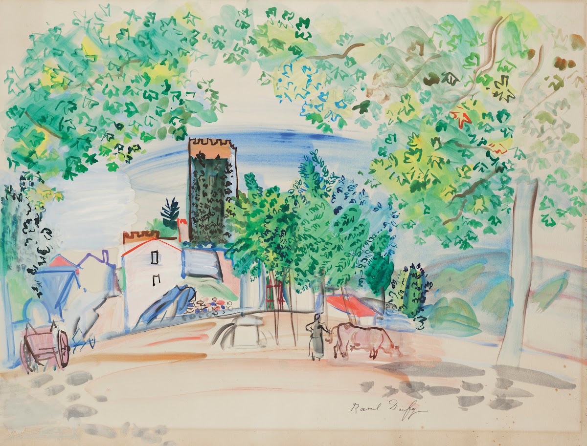 Vue de la Tour de Vernet les Bains circa 1941