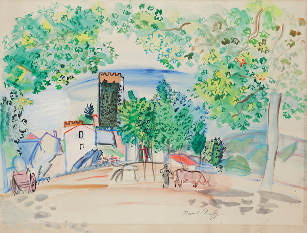 Vue de la Tour de Vernet les Bains circa 1941