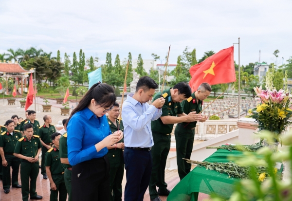 Ghi tạc công ơn - PVCFC tri ân các Anh hùng liệt sĩ Cà Mau