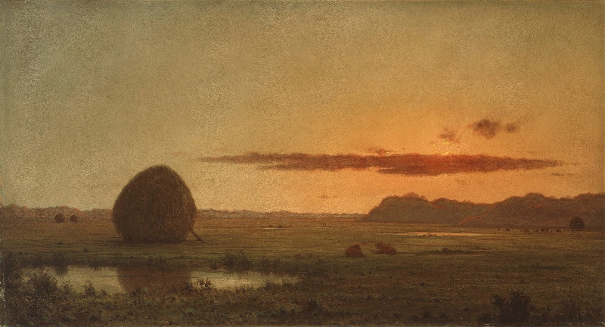 Sunset Newburyport Meadows 1863