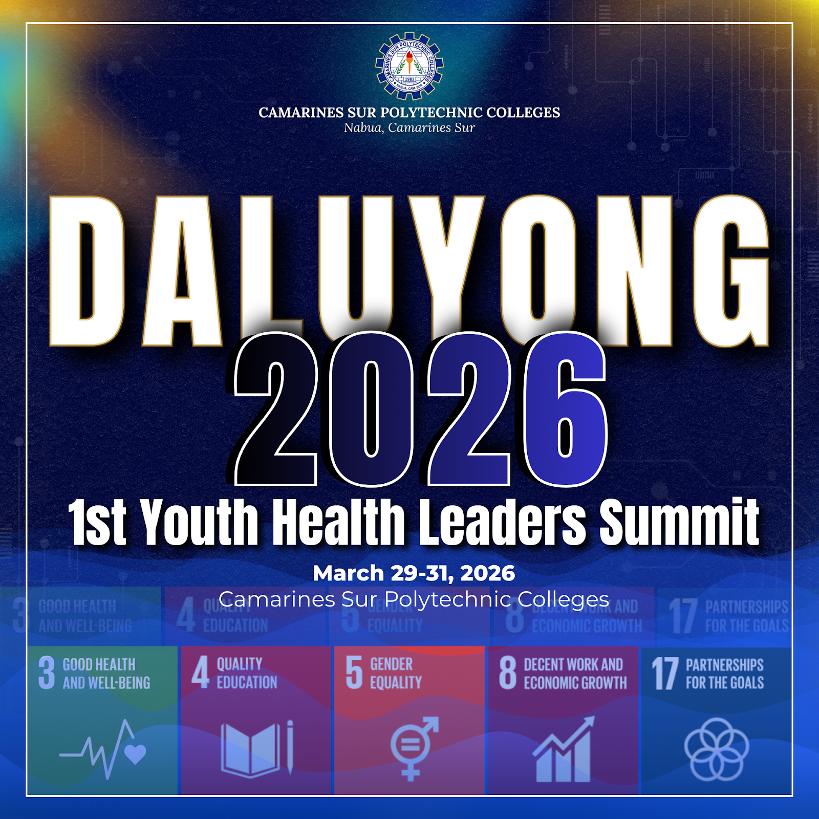 𝗖𝗦𝗣𝗖-𝗖𝗛𝗦 𝗦𝘁𝘂𝗱𝗲𝗻𝘁 𝗖𝗼𝘂𝗻𝗰𝗶𝗹 𝘁𝗼 𝗛𝗼𝘀𝘁 𝟭𝘀𝘁 𝗬𝗼𝘂𝘁𝗵 𝗛𝗲𝗮𝗹𝘁𝗵 𝗟𝗲𝗮𝗱𝗲𝗿𝘀 𝗦𝘂𝗺𝗺𝗶𝘁