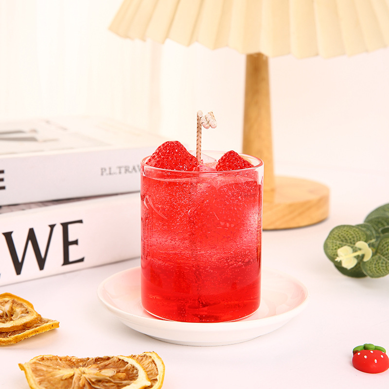 Scented Candle Gel Wax, Beaker Glass, Handmade