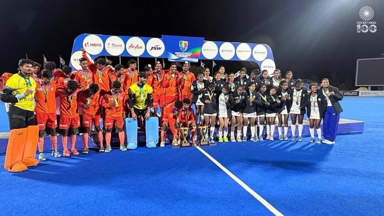 India Sweeps Junior Asia Cup: Men and Women Lift Titles