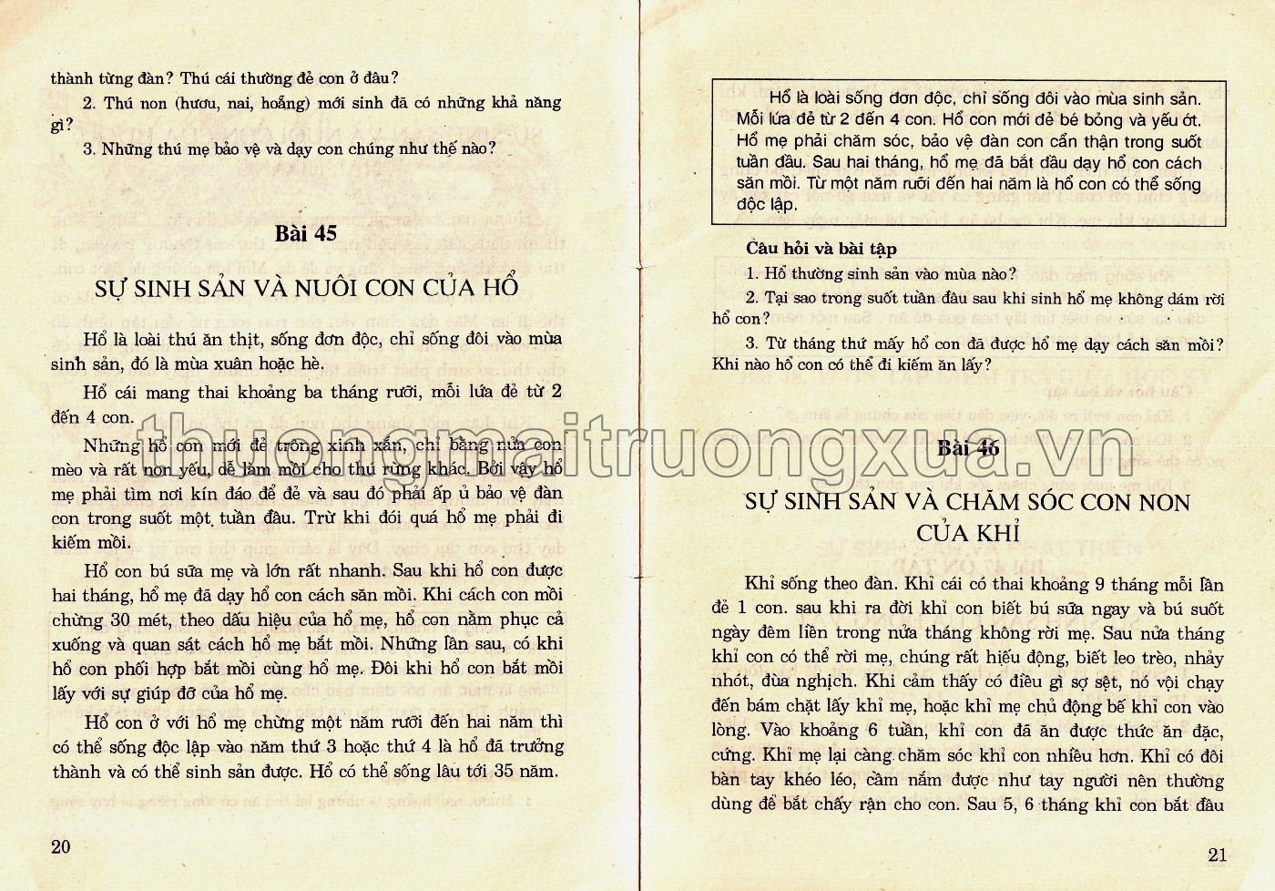 Tự nhiên và xã hội 5 (1994) - Trang 84