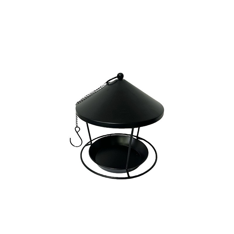Hängende Vogelfutterstation aus Eisen, Ring-Design