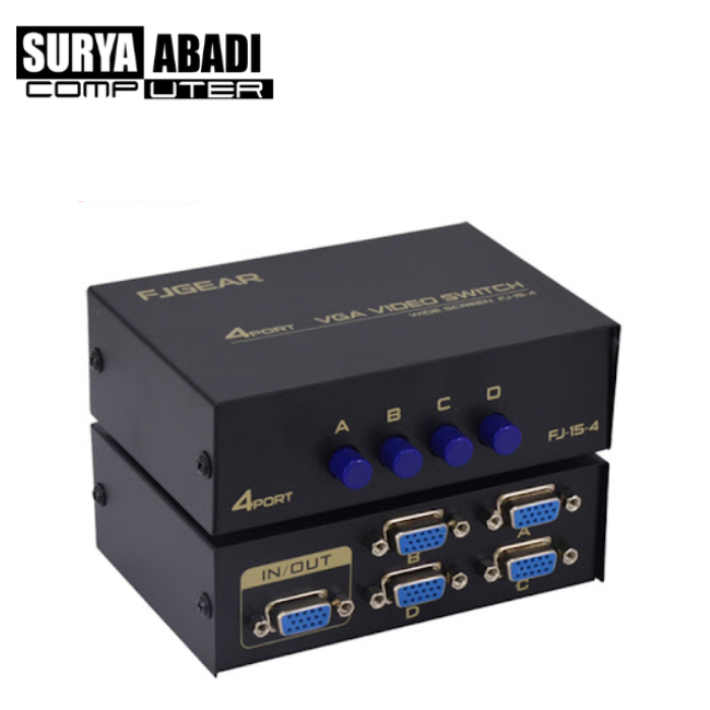 VGA SWITCH 4 PORT J GEAR
