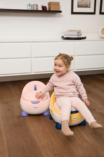 Children's potty Twins Penguin yellow