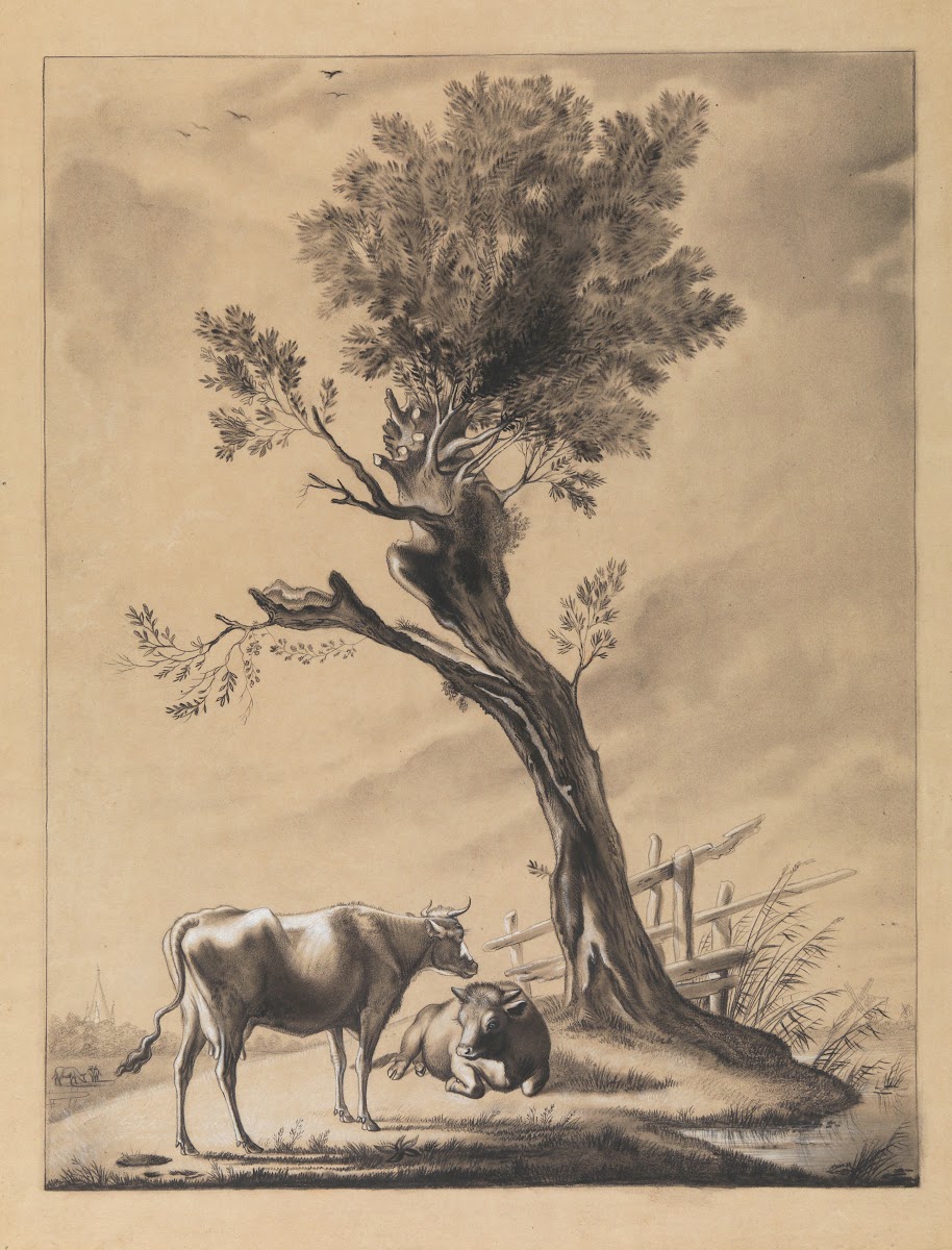 Cows in a landscape 19th century