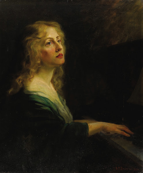 Woman at the Piano 1906