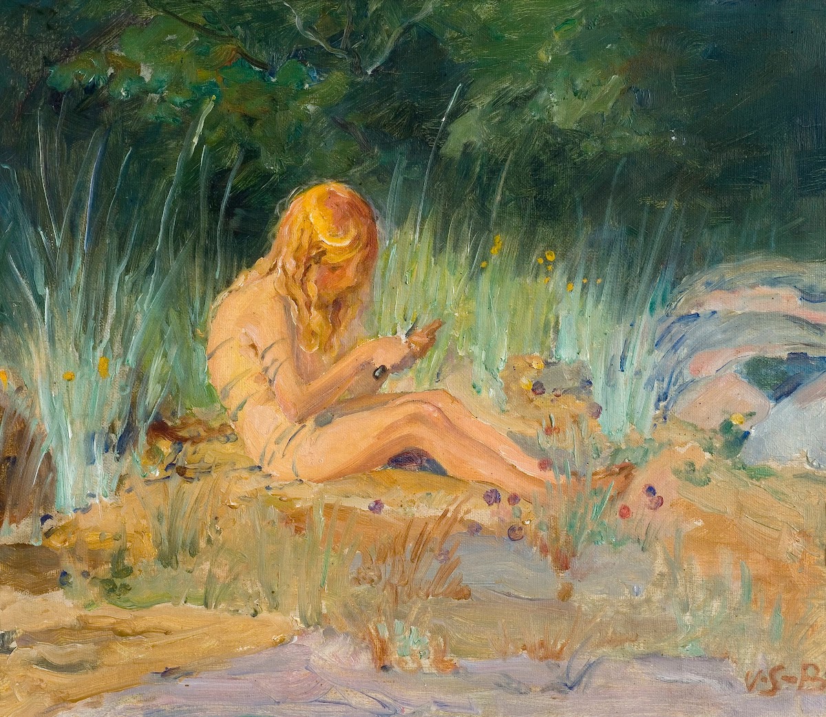 Antti at the Beach 19051910
