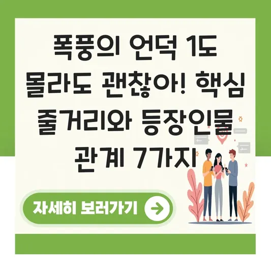 폭풍의 언덕 줄거리 요약 및 등장인물 관계도 대표 이미지