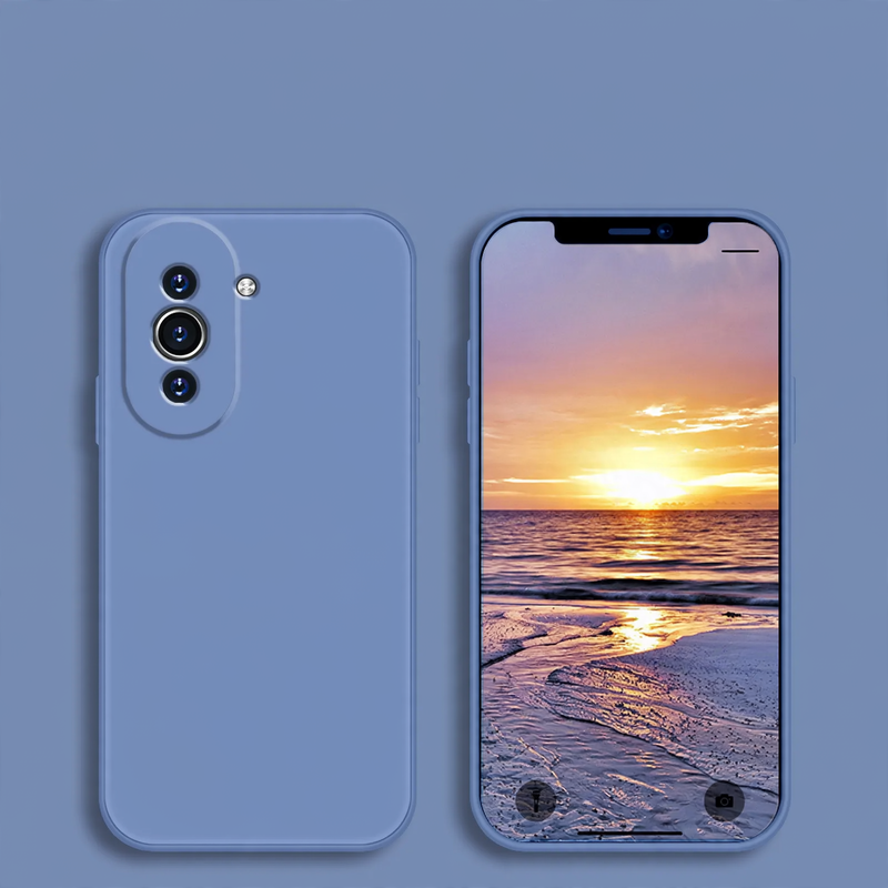Silicone phone case with protective function