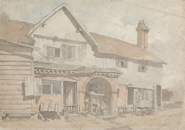 Farm House with a Well
