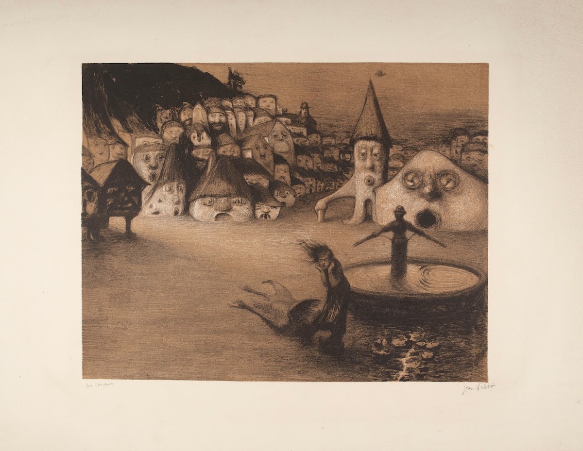 Les Maisons sont des visages 1899