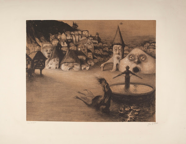 Les Maisons sont des visages 1899